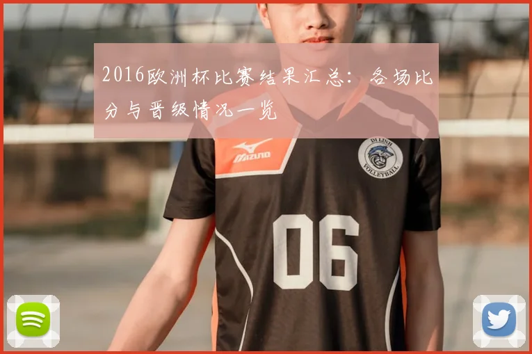 2016欧洲杯比赛结果汇总:各场比分与晋级情况一览