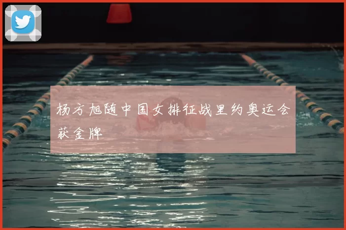 杨方旭随中国女排征战里约奥运会获金牌